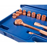 SITOMO Набор головок N4 10-32мм 1/2" омедненных 1092406