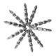 Бита двухсторонняя, PH2-PH2 х 45 мм, сталь S2, 10 шт. Gross (11209)