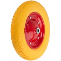 Колесо запасное полиуретановое 330х63x230 мм для тачки 77555 ( PU 3,25