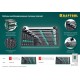 Набор ключей гаечных комбинированных 6 - 22 мм, 12 шт KRAFTOOL 27079-H12E