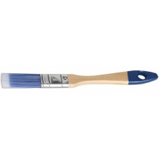 Кисть плоская AQUA, 20 мм, 3/4, искусственная щетина, деревянная ручка, для воднодисперсионных и акриловых ЛКМ STAYER 01032-020