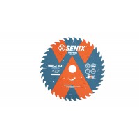 Диск пильный по дереву 165мм х 20 мм, 40Т, SENIX