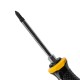 Отвертка PH1 x 75 мм CrV усиленная со сквозным стержнем RUNTEC RT-SD3PH1x75