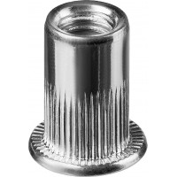 Резьбовые заклепки стальные с насечками Nut-S, М4, 1000 шт KRAFTOOL 311707-04