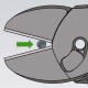 Бокорезы 180 мм, фосфатированные, 2-комп ручки, двойной шарнир, BK TwinForce KN-7372180BK
