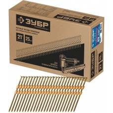 Гвозди реечные рифленые оцинкованные SN21 63 x 2.87 мм, 3000 шт ЗУБР 305393-63