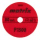 Алмазный гибкий шлифовальный круг, 100 мм, P1500, мокрое шлифование, 5 шт. Matrix (73512)