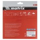 Пильный диск по дереву, 190 х 20 мм, 36 зубьев, кольцо 16/20 Matrix Professional (73279)