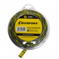 Корд трим.CHAMPION Tornado 2.4мм* 68м (витой квадрат) (C7051)