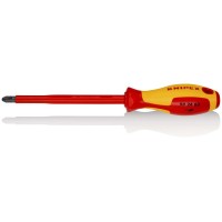 Отвёртка VDE Phillips PH3 x 150 мм, длина 270 мм, диэлектрическая (KN-982403)