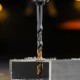 Сверло спиральное по металлу 6,5 x 100 мм, Р6М5, Golden Tip Denzel (718236)