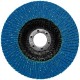 Круг лепестковый торцевой 125х22.23mm Р40 KRUGO Циркониевый Тип 2 (KDBYL12540Z)