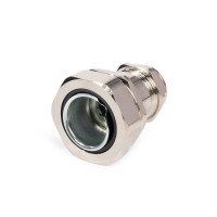 Ввод кабельный для металлорукава латунный ВК-М16(4-8 мм)-МР10 (Fortisflex) (87944)
