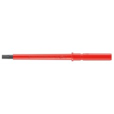 67 i TORX® Kraftform Kompakt VDE Насадка, TX 10 x 154 мм, 9 мм шестигранник (WE-003431)