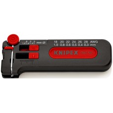 Мини-стриппер для тонких медных кабелей, O 0.3-1.0 мм AWG 28-18, SB (KN-1280100SB)