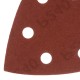 Треугольник абразивный на ворc. подложке под липучку, перф., P 240, 150х150х100 мм, 5 шт. Denzel (738667)