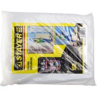 Пленка защитная укрывочная 4 м, 5 м, 30 мкм STAYER Professional 12253-04-05