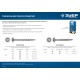 Саморез для глухих отверстий 64 х 4.2 мм, редкая резьба, ТХ20, цинк, 125 шт ЗУБР Профессионал 30081-42-064