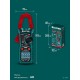 Цифровые токовые клещи KC-300DC KRAFTOOL 59830