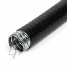 Металлорукав толстостенный МГ «HEAVY DUTY» 12 с протяжкой (Fortisflex) (88402)