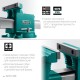 Тиски слесарные стальные 250 мм STEEL KRAFTOOL 32701-250