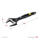 Ключ разводной COBRA, 300/60 мм, Professional (27264-30) STAYER