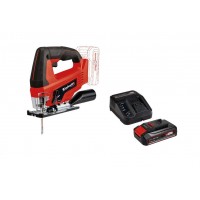 Лобзик аккумуляторный Einhell PXC TC-JS 18 Li, 70мм, Quick, маятник + 1 акк. PXC 2.5Ач 18В + ЗУ 3А (4321209SET)