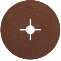 Круг шлифовальный фибровый Профи 125 x 22 мм, P80, для УШМ, 5 листов ЗУБР 35585-125-080