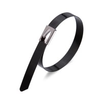 Стяжка стальная СКС-П (304) 12х1000 (Fortisflex) (74744)