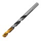Сверло спиральное по металлу 7,0 x 109мм, Р6М5, Golden Tip, многогранная заточка Denzel (718280)