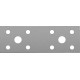 Крепежная пластина КП-2.5, 100 x 35 x 2.5 мм, цинк ЗУБР 31023-100