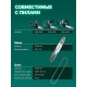 ЗУБР тип 6, 25 см, шаг 3/8?, паз 1.1 мм, 40 звеньев, шина (71206-25)