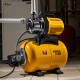 Насосная станция PS800X, 800 Вт, 3200 л/ч, ресивер 24 л, подъем 38 м, нержавейка Denzel (97210)