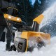 Снегоуборочная машина аккумуляторная, ESB-460-0, Li-Ion, 36В Denzel (97636)