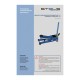 Домкрат гидравлический подкатной 3 т, быстрый подъем, Low profile quick lift, 75-505 мм, профессиональный STELS
