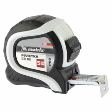 Рулетка Extra Wide,5 м x 27 мм,двухкомпонентный корпус,Pro Matrix (32585)
