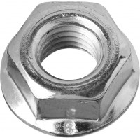 Гайка с фланцем M6, кл. пр. 6, цинк, 14 шт ЗУБР DIN 6923 303636-06