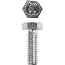 Болт M8 x 40 мм, кл. пр. 5.8, цинк, 5 кг, ГОСТ 7798-70 ЗУБР 303080-08-040