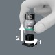 Набор с трещоткой 1/2 13 пр. Zyklop Hybrid серия 8006 SC 1 Wera WE-004090