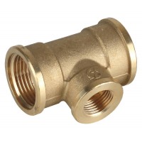 GENERAL FITTINGS внутренняя резьба 1? - 1/2? - 1, латунь, переходной тройник (51061-1-1/2-1)