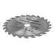 Пильный диск по дереву, 165 х 20 мм, 24 зуба, кольцо 16/20 Matrix Professional (73221)