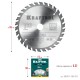 Пильный диск по дереву Optima, 165 х 20 мм, 30Т KRAFTOOL 36951-165-20