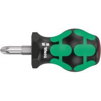 Отвёртка короткая крестовая PH 3 x 25 мм Stubby серия 350 PH Wera WE-008852