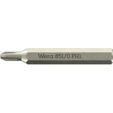 851/0 Micro Phillips Бита крестовая, PH 1 x 30 мм, хвостовик шестигранный 5/32 C4.0 (4 мм) (WE-058122)