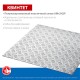 Лист алюминиевый рифлёный Квинтет 600 x 600 x 1.5 мм ЗУБР Профессионал 53832