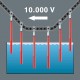 Насадка - ключ для шкафов 89 мм треугольник, 9 мм шестигранник Kraftform Kompakt 98 DK WE-003462