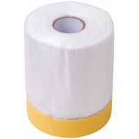 Пленка защитная с малярной лентой, Clever Quick, 550 мм x 33 м (30-7032)