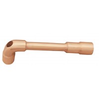Ключ торцевой двухсторонний изогнутый искробезопасный сплав BeCu 122A-12, HORTZ