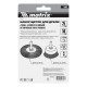 Набор щеток для дрели, 3 шт, 1 плоская, 50 мм, 2 чашки, 25-50 мм, со шпильками Matrix (74486)