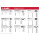 Кузовная шайба 3 мм, цинк, 5 кг ЗУБР DIN 9021 303820-03